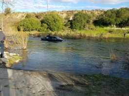 2 rescued from pickup stuck in Arroyo Seco River