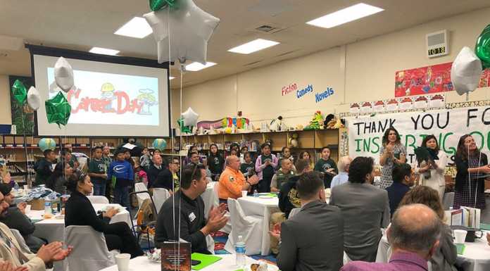 Students learn about professions for Career Day