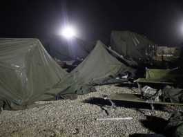 22 injured in tent collapse at Fort Hunter Liggett