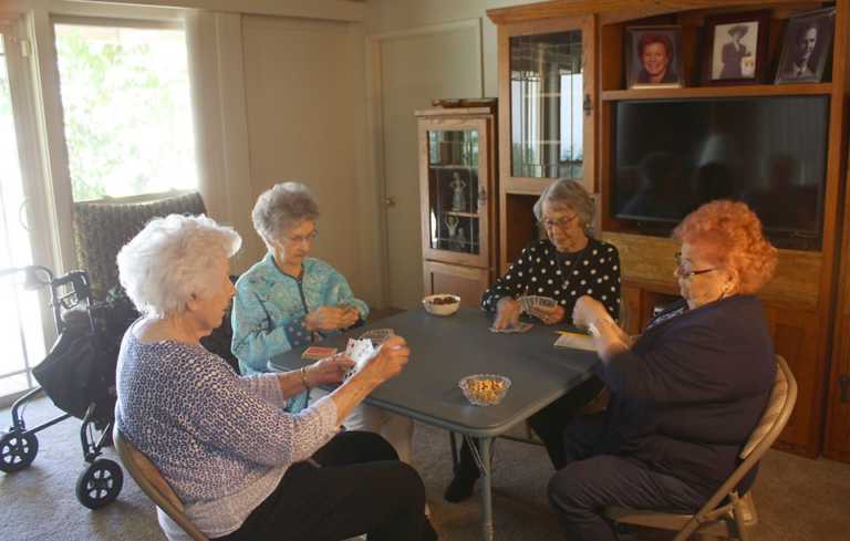 Ladies meet weekly for long-standing card game