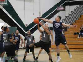 Greenfield Fire defeats Police in basketball