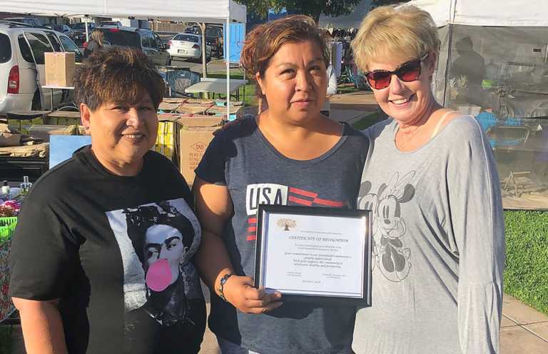 Nonprofit recognizes market vendors