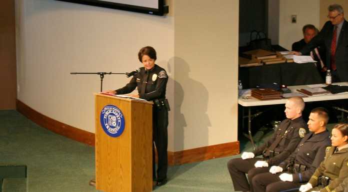 Chief gives Police Academy speech