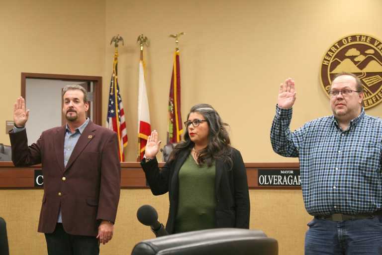 Council swears in