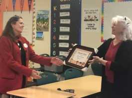 Oak Avenue principal awarded for leadership