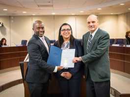 Gonzales student meets with state leaders
