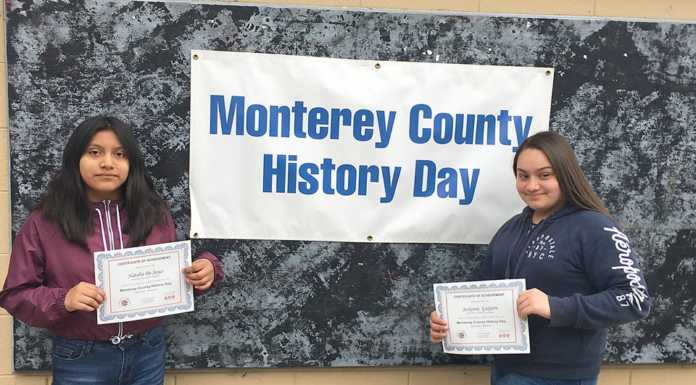 Vista Verde students compete in Monterey County History Day