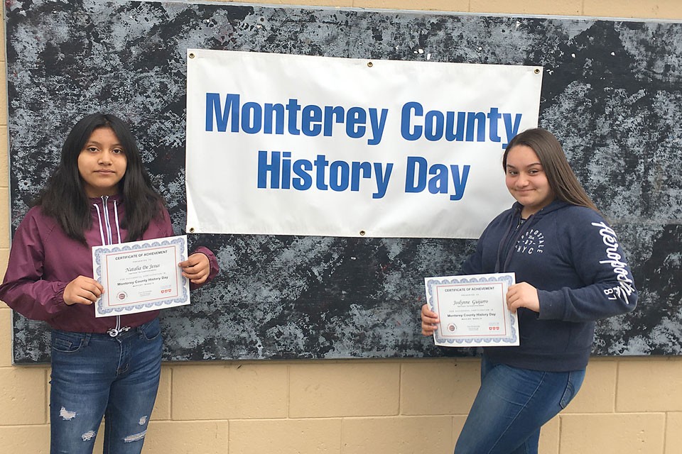 Vista Verde Students Compete In Monterey County History Day 
