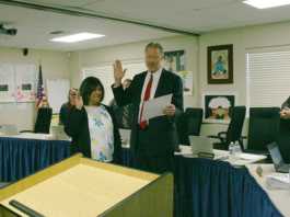High school board welcomes newest member