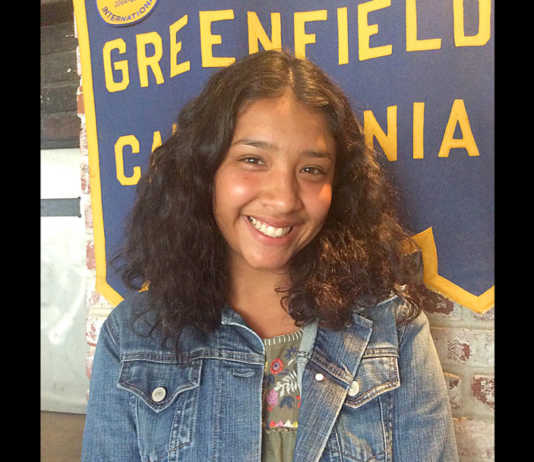 Greenfield student attends leadership camp