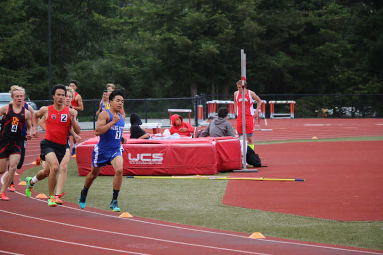 Mustang boys win track team title