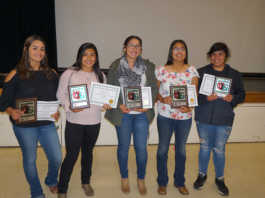 Lady Bruins recognized at awards night