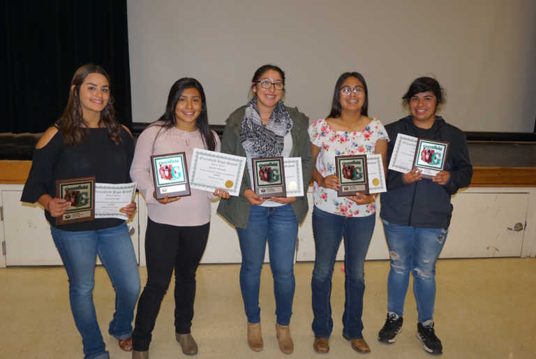 Lady Bruins recognized at awards night