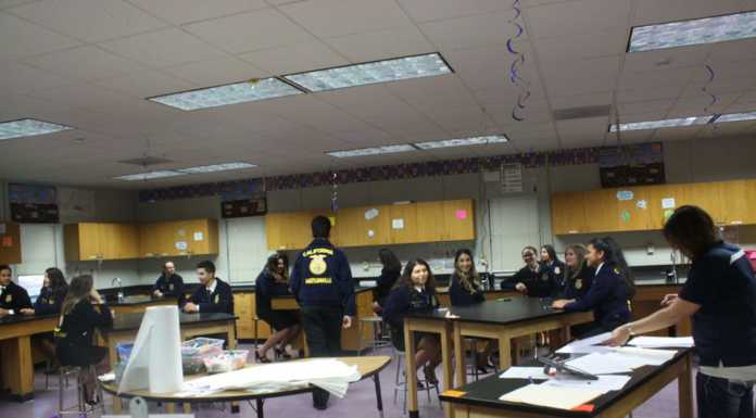 Local FFA members test their job interview and public speaking skills
