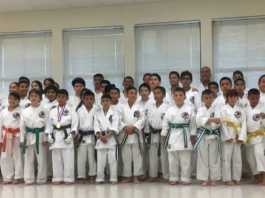 Karate students take exams in Greenfield