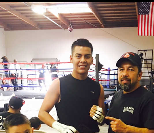 Boxers fight in San Leandro