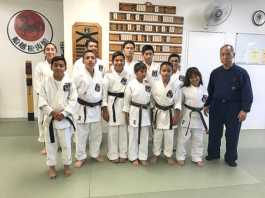 Local karate students earn black belts