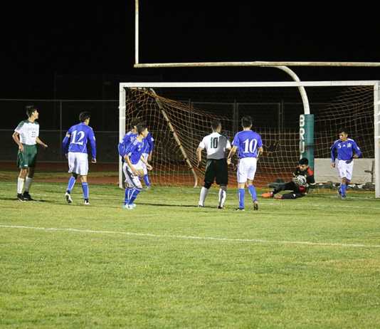 Rivals battle on soccer fields