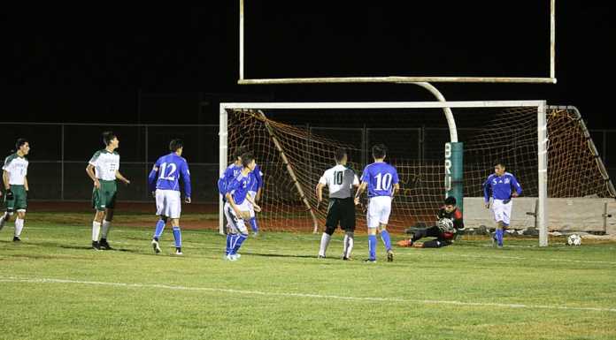 Rivals battle on soccer fields