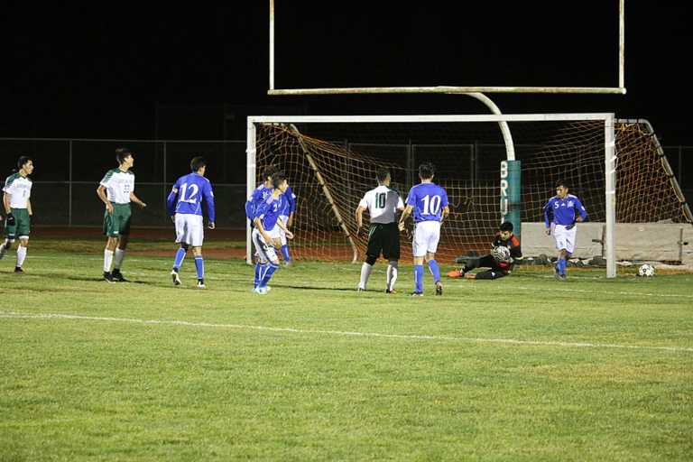 Rivals battle on soccer fields