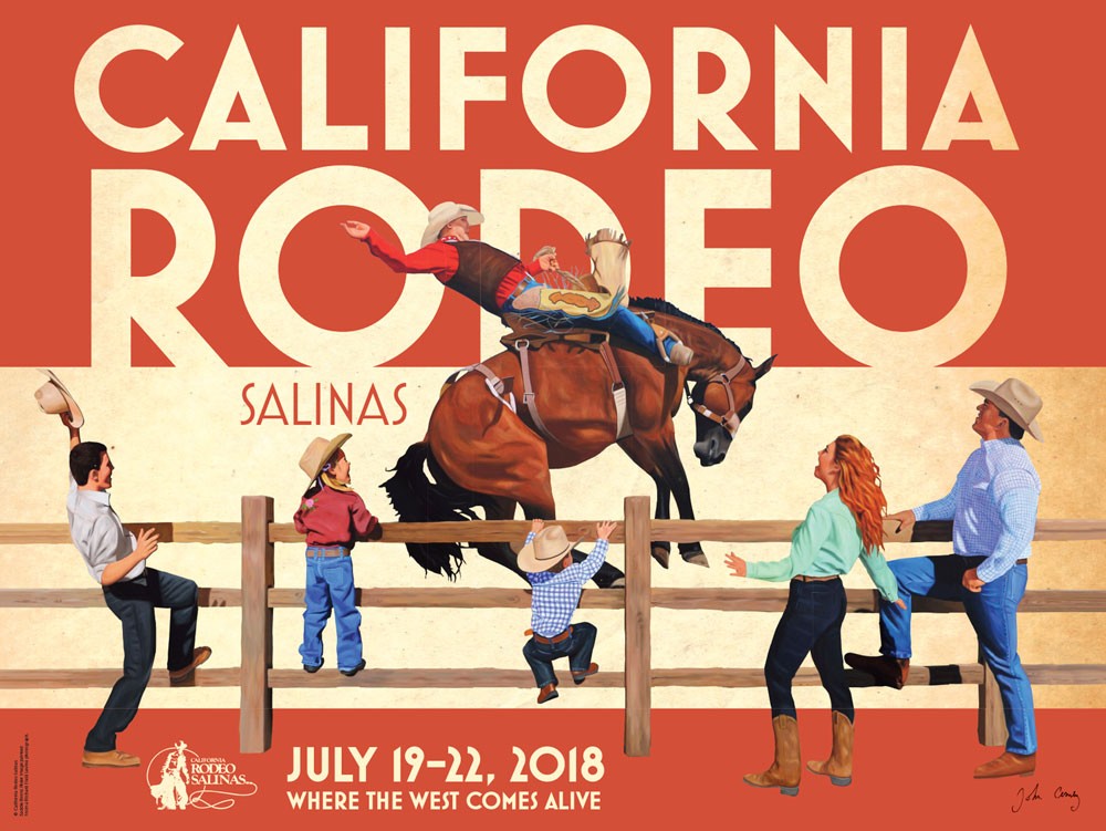 California Rodeo unveils 2018 commemorative poster Greenfield News
