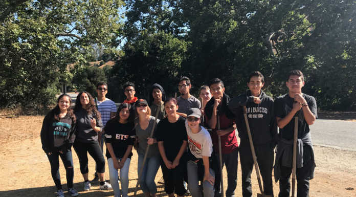 Gonzales cross country participates in cleanup