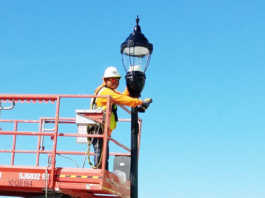 Lightin’ up the town