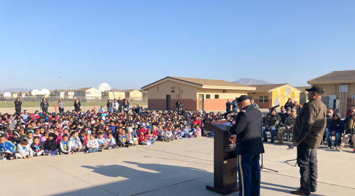 Greenfield elementary students honor local veterans at ceremonies