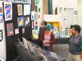 Greenfield High School students host art show