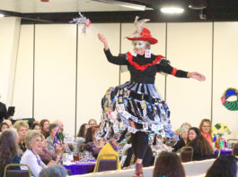 South County Trashion Show brings Mardi Gras flair to fairgrounds