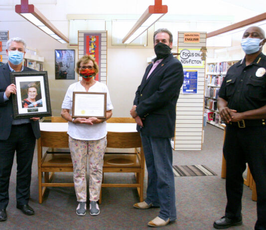 Greenfield officials honor historic librarian’s contributions to city