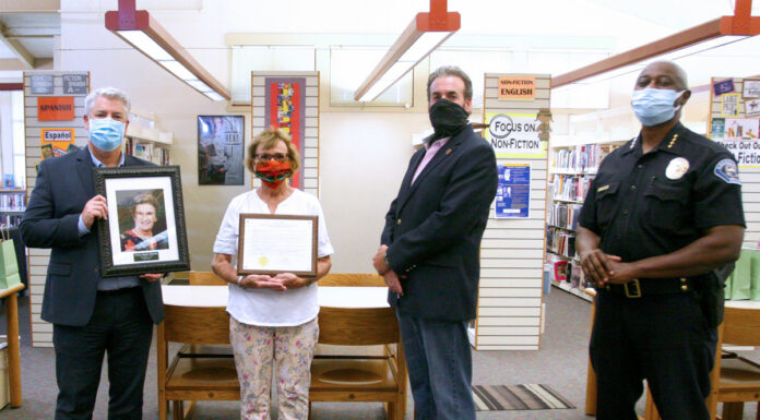 Greenfield officials honor historic librarian’s contributions to city