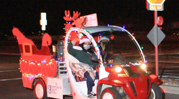 Greenfield celebrates Christmas season with festive parade, virtual events