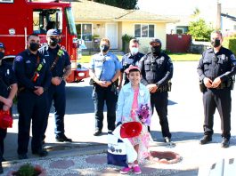 Greenfield hosts mini parade and party for young cancer survivor