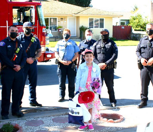 Greenfield hosts mini parade and party for young cancer survivor