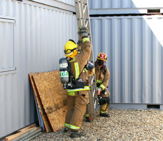 Greenfield firefighters begin using new training facility